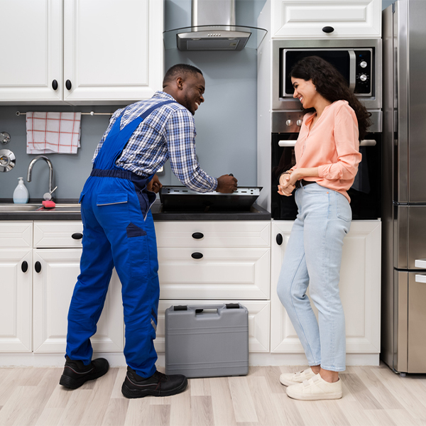 can you provide an estimate for cooktop repair before beginning any work in Dilley